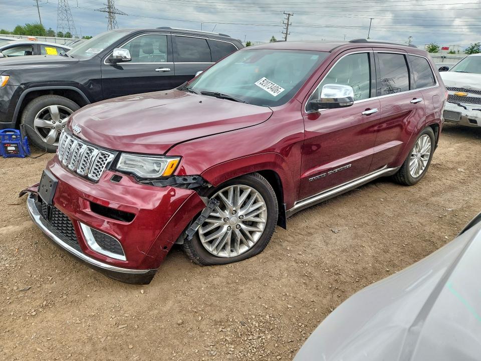 2017 Jeep Grand Cherokee მანქანა იყიდება აუქციონზე, vin: 1C4RJFJT8HC828811, აუქციონის ნომერი: 52073406