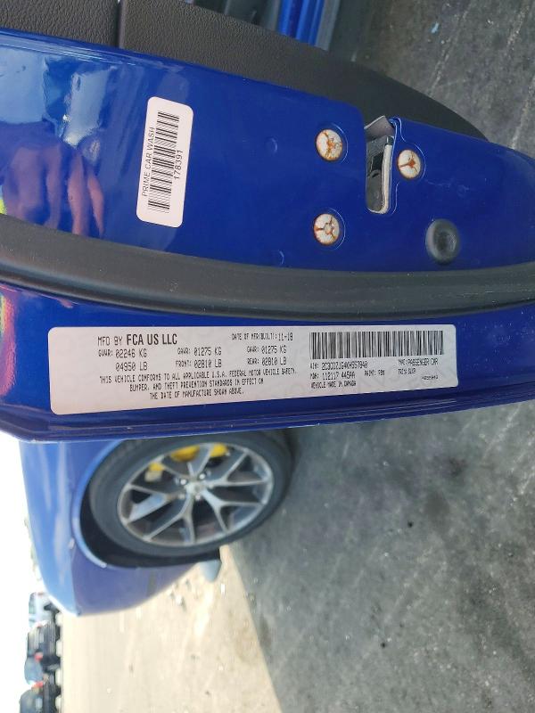 Aukcja sprzedaży 2019 Dodge Challenger, vin: 2C3CDZJG4KH557840, numer aukcji: 54418416