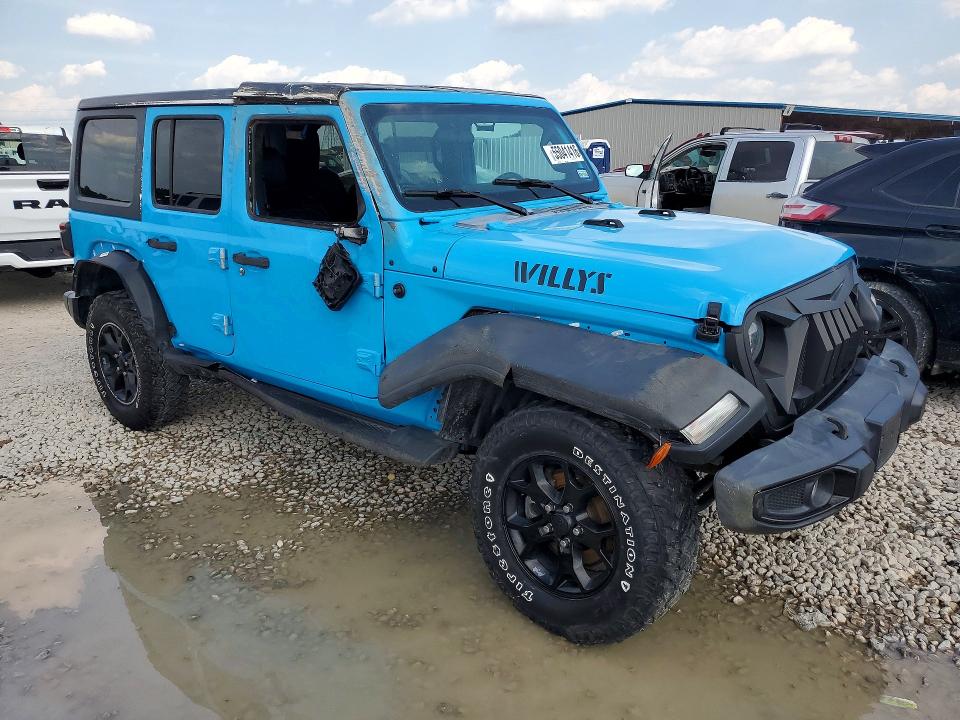 Продажа на аукционе авто 2021 Jeep Wrangler Unlimited, vin: 1C4HJXDN7MW614710, номер лота: 55041416