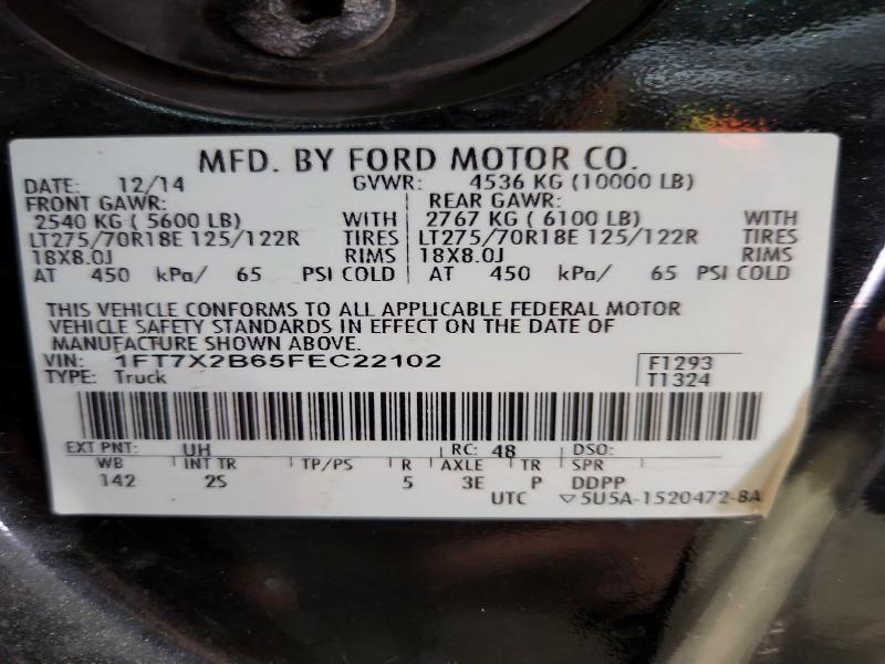 Продаж на аукціоні авто 2015 Ford F250, vin: 1FT7X2B65FEC22102, номер лоту: 51503506