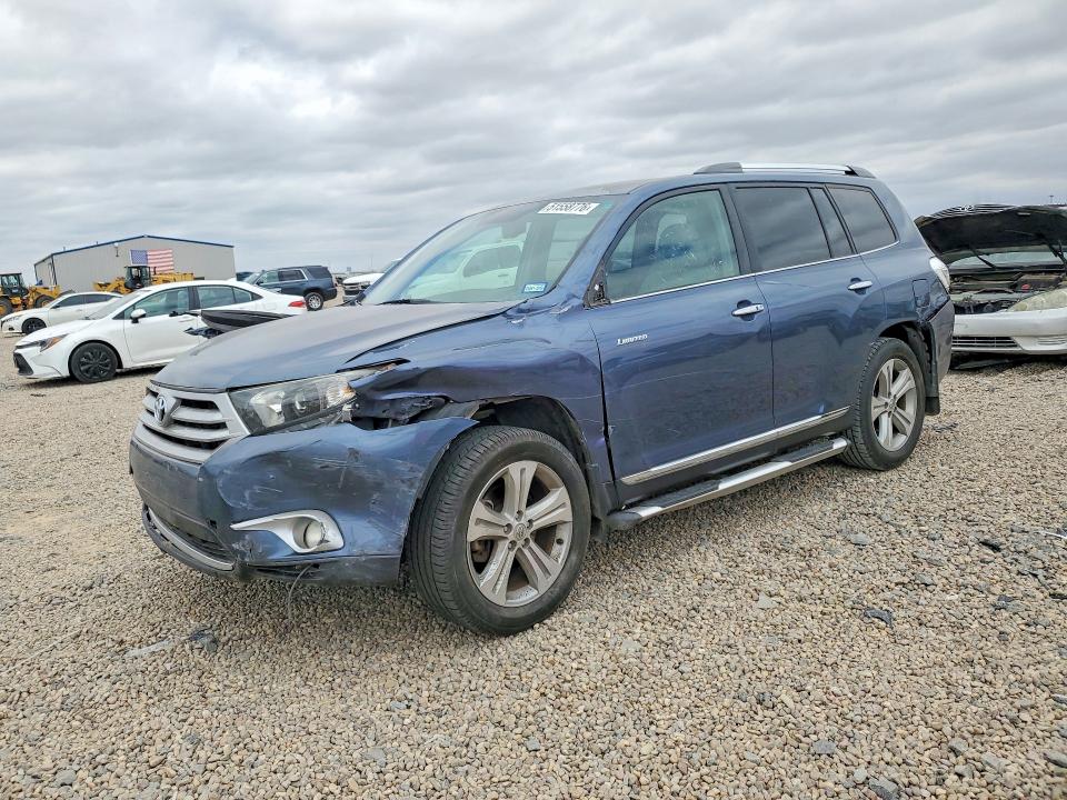 Продажа на аукционе авто 2013 Toyota Highlander, vin: 5TDYK3EH3DS107687, номер лота: 51558776