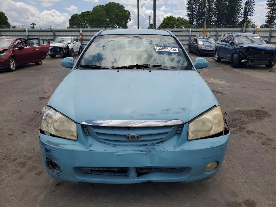 Auction sale of the 2005 Kia Spectra, vin: KNAFE121655089510, lot number: 55598346