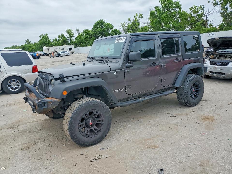 2017 Jeep Wrangler Unlimited მანქანა იყიდება აუქციონზე, vin: 1C4BJWDG0HL569571, აუქციონის ნომერი: 54330816