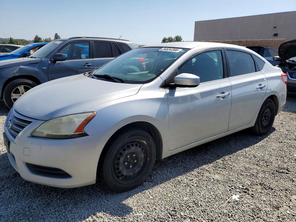 54634366 :رقم المزاد ، 3N1AB7AP3FY325875 vin ، 2015 Nissan Sentra مزاد بيع