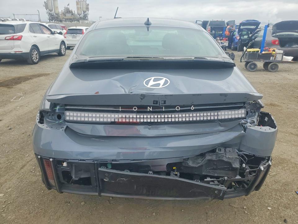 2024 Hyundai Ioniq 6 მანქანა იყიდება აუქციონზე, vin: KMHM54AA7RA075623, აუქციონის ნომერი: 51903606
