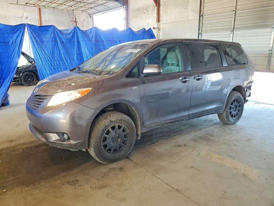 2017 Toyota Sienna მანქანა იყიდება აუქციონზე, vin: 5TDJZ3DC6HS178309, აუქციონის ნომერი: 53702326