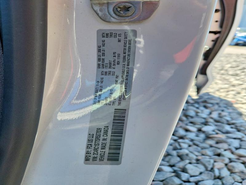 52024346 :رقم المزاد ، 2C4RC1S77SR507839 vin ، 2025 Chrysler Pacifica مزاد بيع