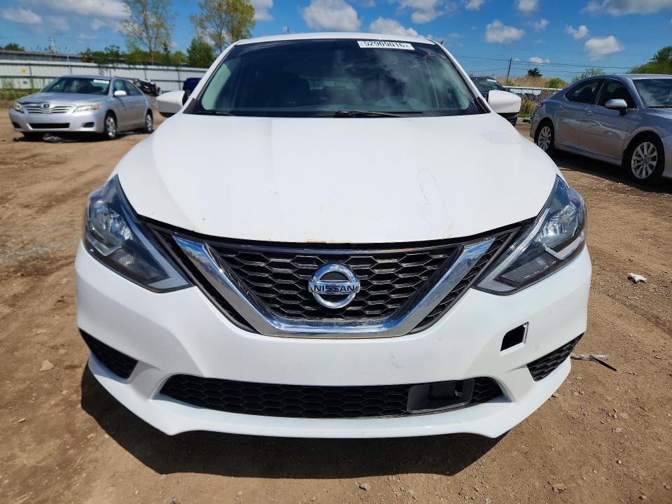 52909016 :رقم المزاد ، 3N1AB7AP7KY456107 vin ، 2019 Nissan Sentra مزاد بيع