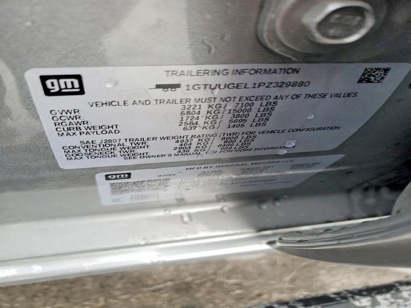Продажа на аукционе авто 2023 Gmc Sierra, vin: 1GTUUGEL1PZ329880, номер лота: 53846056