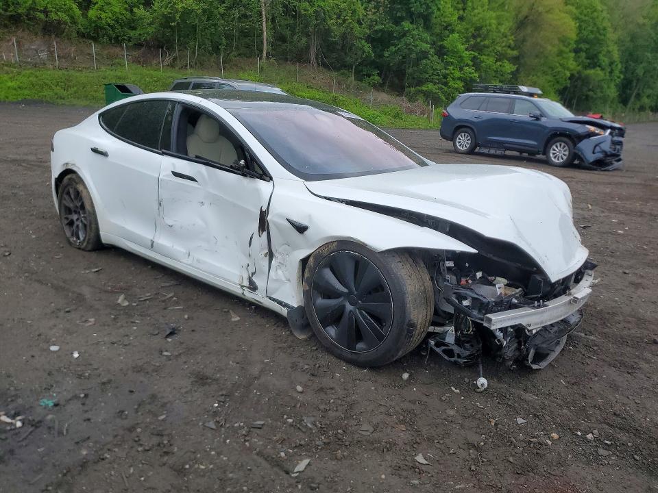 2023 Tesla Model S მანქანა იყიდება აუქციონზე, vin: 5YJSA1E54PF518074, აუქციონის ნომერი: 53586006