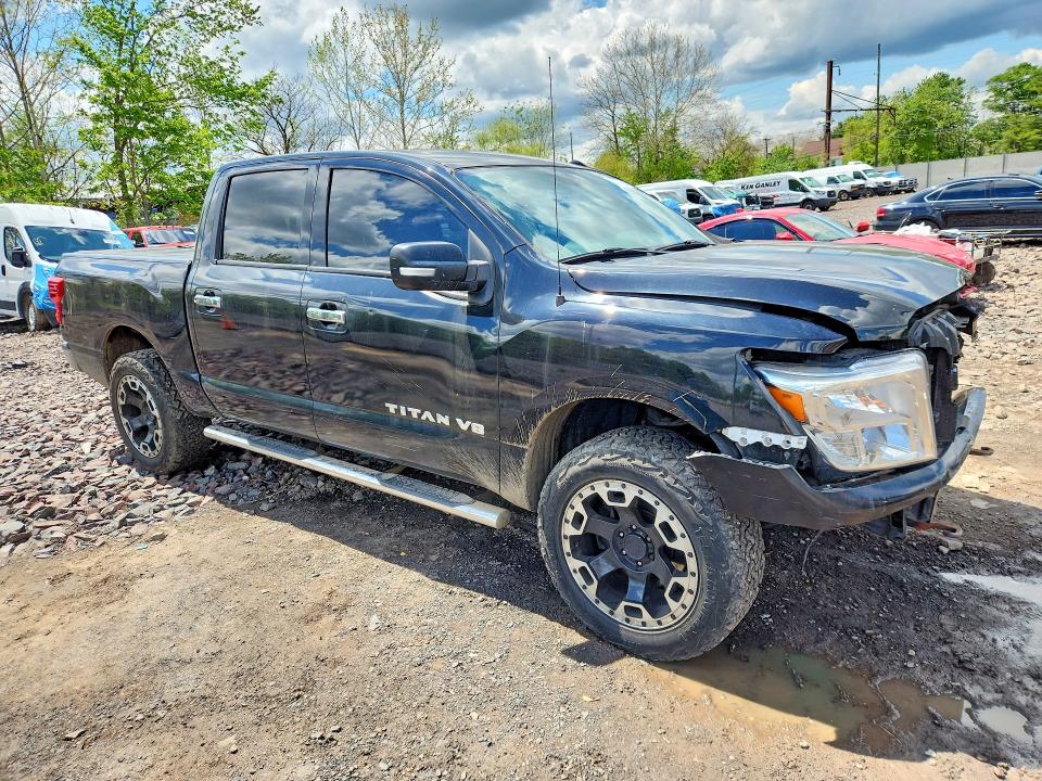 2018 Nissan Titan მანქანა იყიდება აუქციონზე, vin: 1N6AA1EJ2JN500848, აუქციონის ნომერი: 53571866