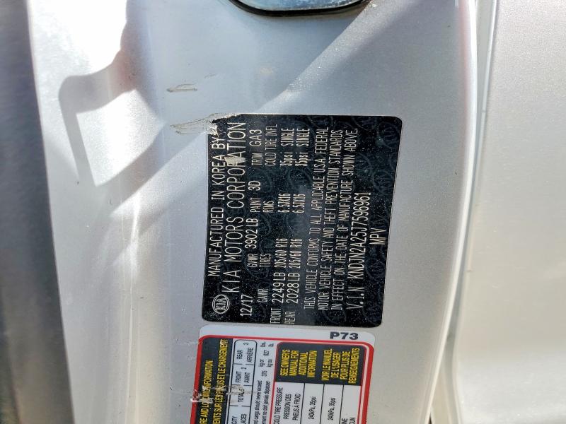 Aukcja sprzedaży 2018 Kia Soul, vin: KNDJN2A25J7596961, numer aukcji: 55088166