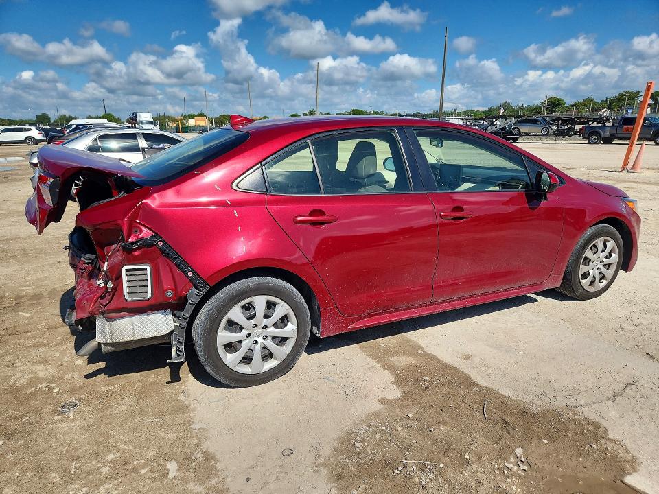2022 Toyota Corolla მანქანა იყიდება აუქციონზე, vin: JTDEPMAE5NJ192049, აუქციონის ნომერი: 53200796