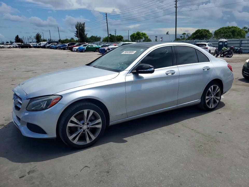Auction sale of the 2016 Mercedes-benz C, vin: 55SWF4KB8GU172432, lot number: 54649806