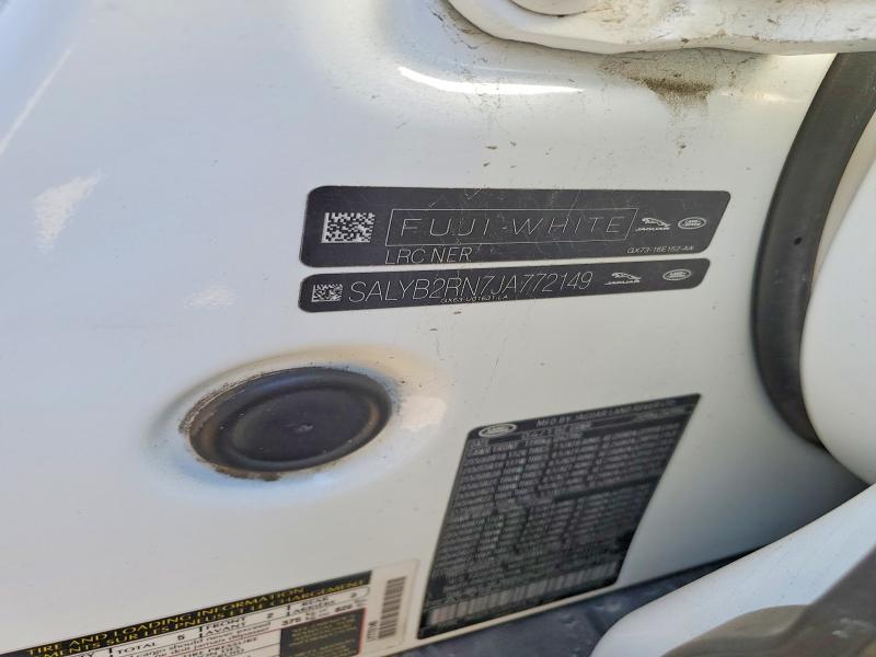 Продаж на аукціоні авто 2018 Land Rover Range Rover Velar, vin: SALYB2RN7JA772149, номер лоту: 53201486