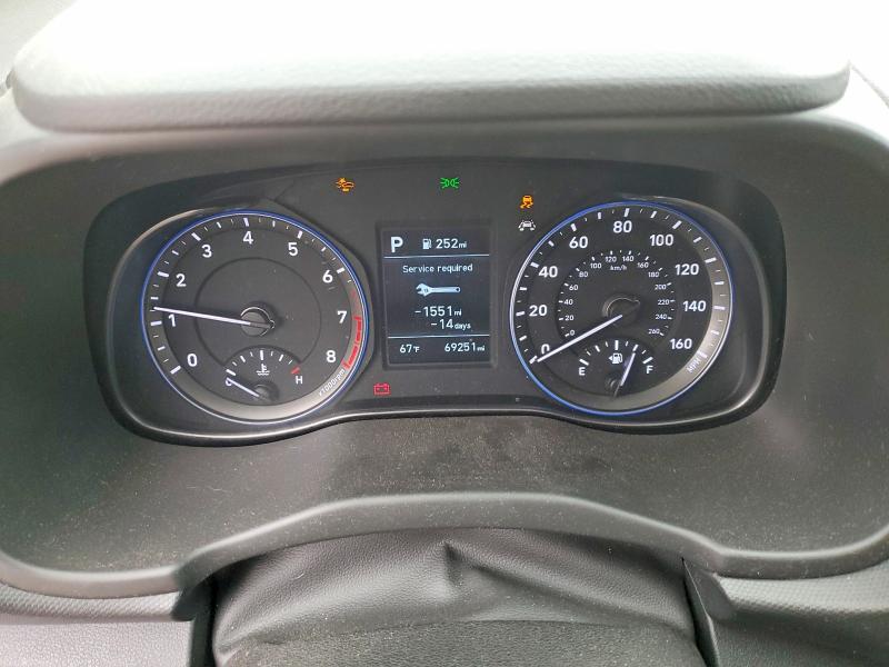 55194136 :رقم المزاد ، KM8K12AA5KU333729 vin ، 2019 Hyundai Kona مزاد بيع