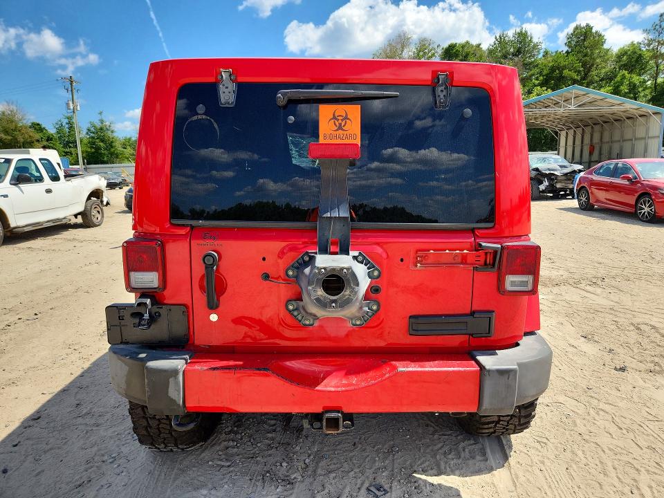 2017 Jeep Wrangler Unlimited მანქანა იყიდება აუქციონზე, vin: 1C4BJWEGXHL657347, აუქციონის ნომერი: 53591186