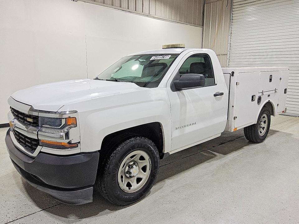 54999746 :رقم المزاد ، 1GCNCNEC1JZ295510 vin ، 2018 Chevrolet Silverado مزاد بيع