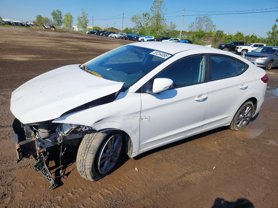 Продаж на аукціоні авто 2018 Hyundai Elantra, vin: KMHD84LF2JU467282, номер лоту: 55254086