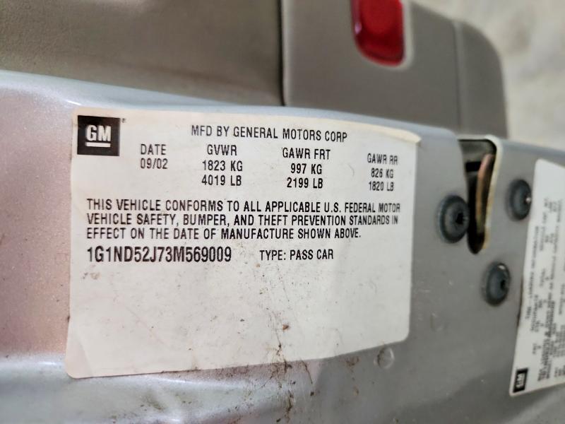 Продаж на аукціоні авто 2003 Chevrolet Malibu, vin: 1G1ND52J73M569009, номер лоту: 53629856