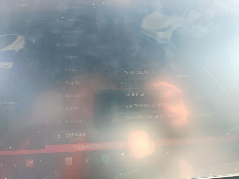 Продаж на аукціоні авто 2023 Tesla Model Y, vin: 7SAYGDEE5PF593427, номер лоту: 52291716