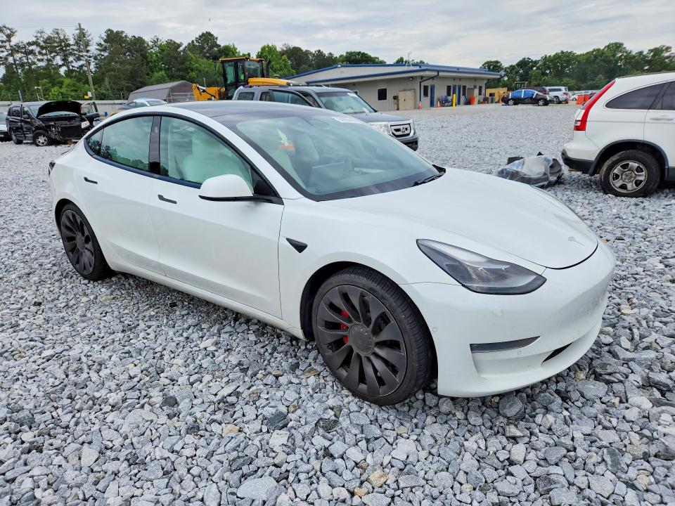 54094466 :رقم المزاد ، 5YJ3E1EC2MF020233 vin ، 2021 Tesla Model 3 مزاد بيع