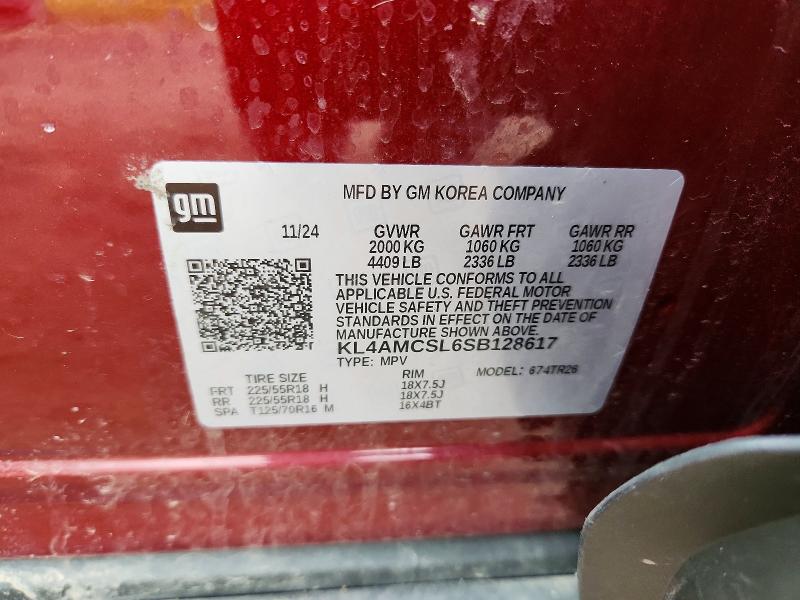 Aukcja sprzedaży 2025 Buick Encore Gx, vin: KL4AMCSL6SB128617, numer aukcji: 53164266