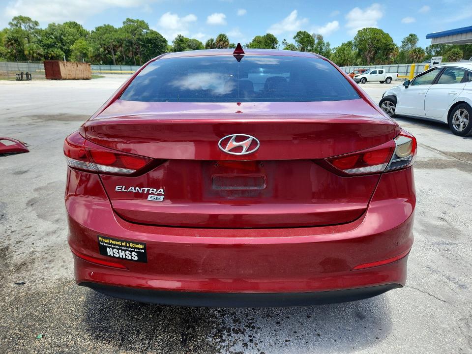 2017 Hyundai Elantra მანქანა იყიდება აუქციონზე, vin: KMHD74LF1HU408981, აუქციონის ნომერი: 55087286