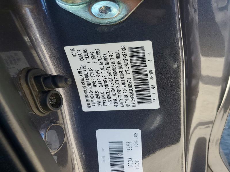 Продажа на аукционе авто 2018 Honda Civic, vin: 2HGFC3A54JH756636, номер лота: 53958646
