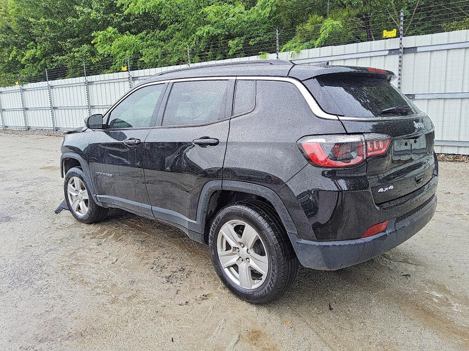 Aukcja sprzedaży 2022 Jeep Compass, vin: 3C4NJDBB8NT208209, numer aukcji: 52194406