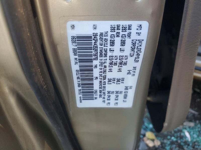 Aukcja sprzedaży 2002 Dodge Grand Caravan, vin: 2B4GP44352R758752, numer aukcji: 51824186
