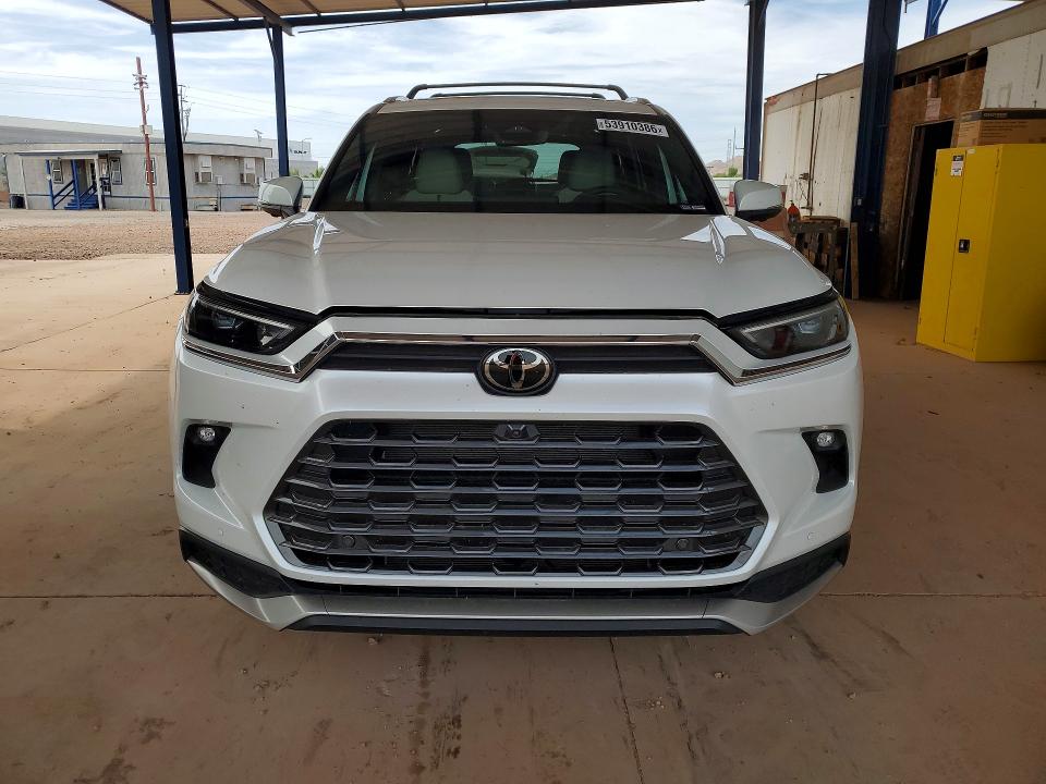 2025 Toyota Grand Highlander Hybrid მანქანა იყიდება აუქციონზე, vin: 5TDADAB50SS021308, აუქციონის ნომერი: 53910386