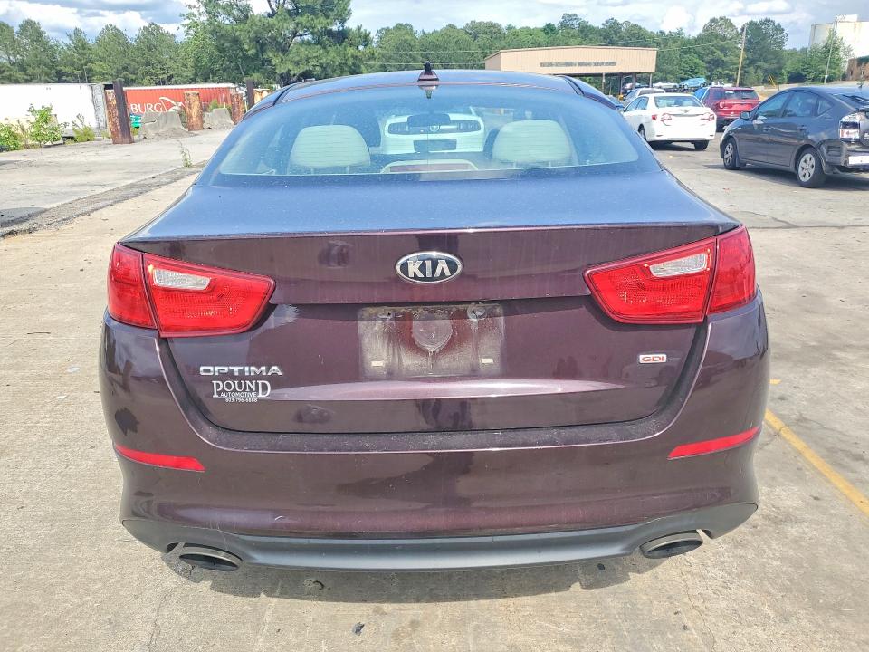 Auction sale of the 2014 Kia Optima, vin: 5XXGM4A72EG298725, lot number: 54324666