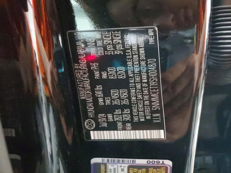 54115236 :رقم المزاد ، 5NMMCET19SH004870 vin ، 2025 Genesis Electrified Gv70 مزاد بيع