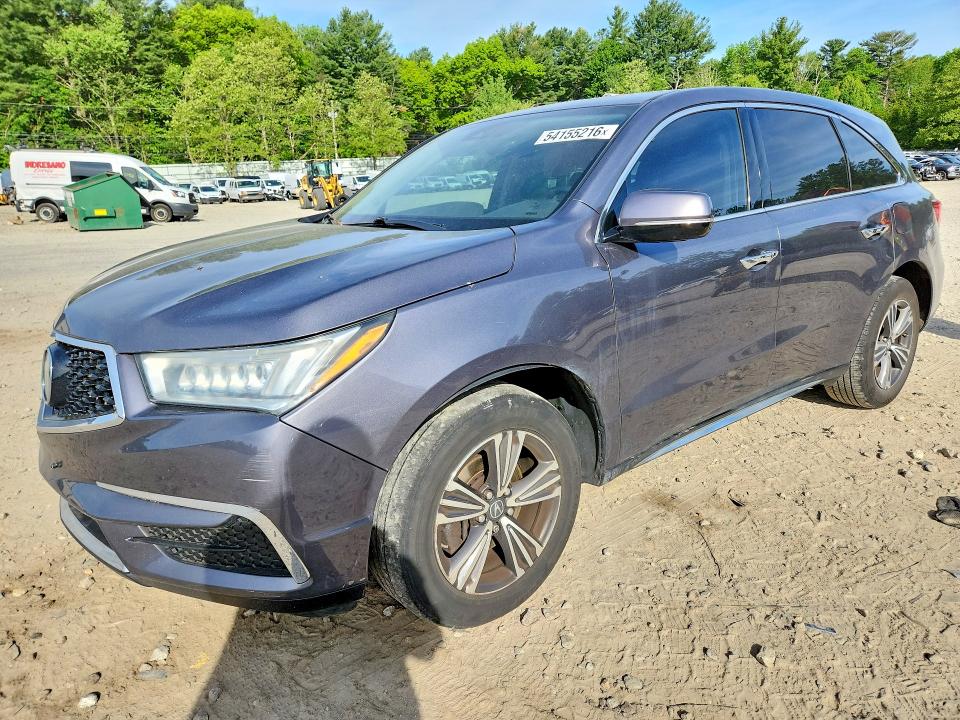 54155216 :رقم المزاد ، 5J8YD4H34JL015390 vin ، 2018 Acura Mdx مزاد بيع