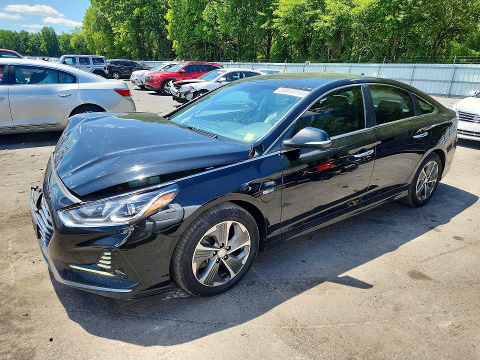2019 Hyundai Sonata მანქანა იყიდება აუქციონზე, vin: KMHE14L26KA093784, აუქციონის ნომერი: 55610296