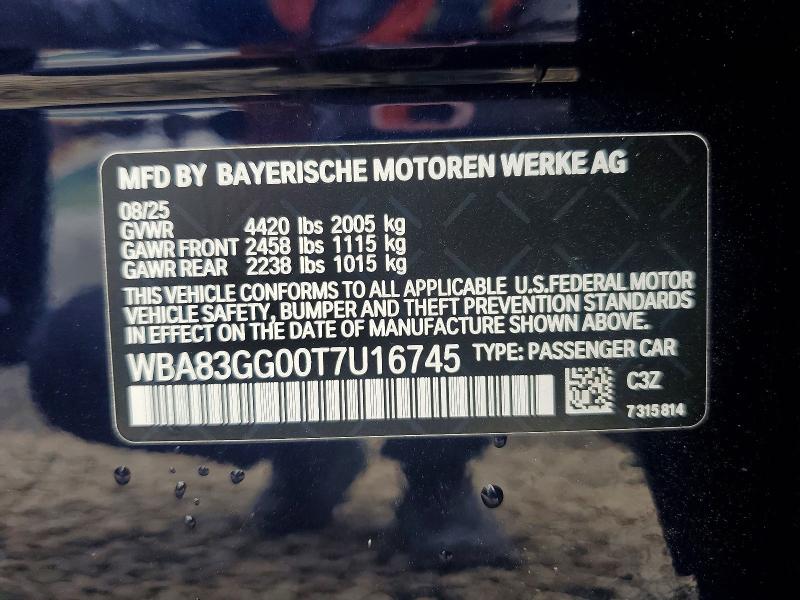 54990246 :رقم المزاد ، WBA83GG00T7U16745 vin ، 2026 Bmw 228 مزاد بيع