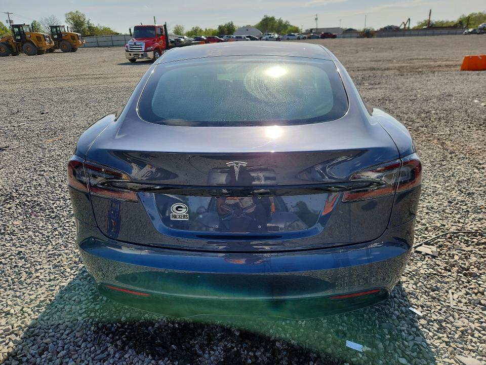2021 Tesla Model S მანქანა იყიდება აუქციონზე, vin: 5YJSA1E55MF442103, აუქციონის ნომერი: 52469566