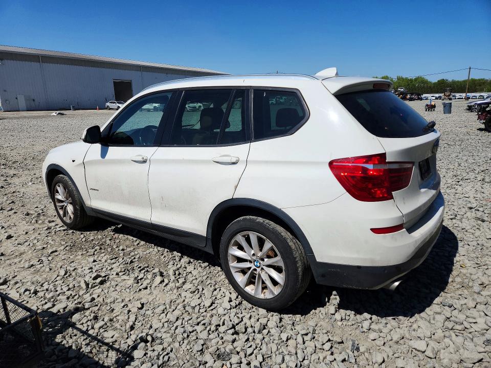2017 Bmw X3 მანქანა იყიდება აუქციონზე, vin: 5UXWX9C34H0W67213, აუქციონის ნომერი: 51593446