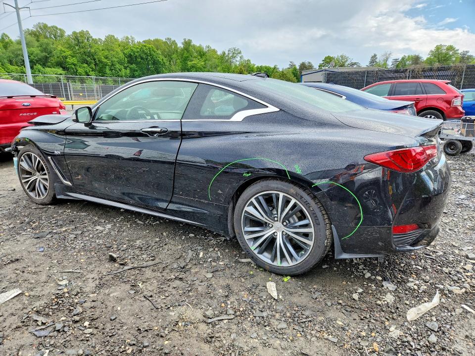 52805536 :رقم المزاد ، JN1EV7EL7JM393141 vin ، 2018 Infiniti Q60 مزاد بيع