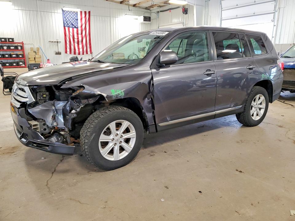 Продажа на аукционе авто 2013 Toyota Highlander, vin: 5TDBK3EHXDS230036, номер лота: 52544586