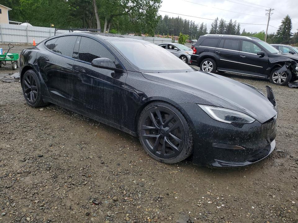 2022 Tesla Model S მანქანა იყიდება აუქციონზე, vin: 5YJSA1E58NF491328, აუქციონის ნომერი: 53650926