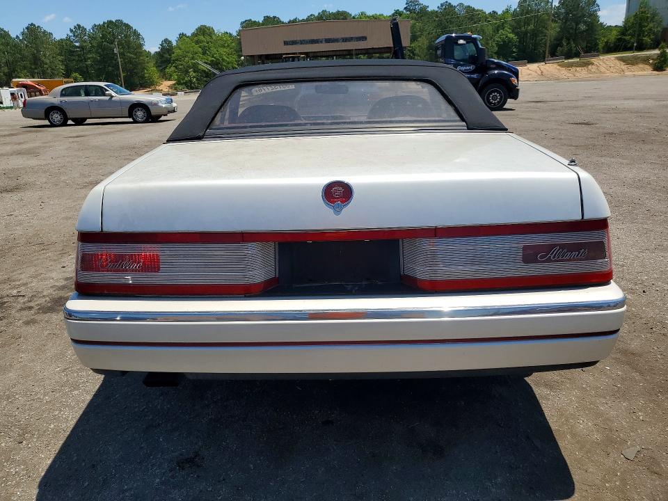 53732776 :رقم المزاد ، 1G6VS3381MU126386 vin ، 1991 Cadillac Allante مزاد بيع