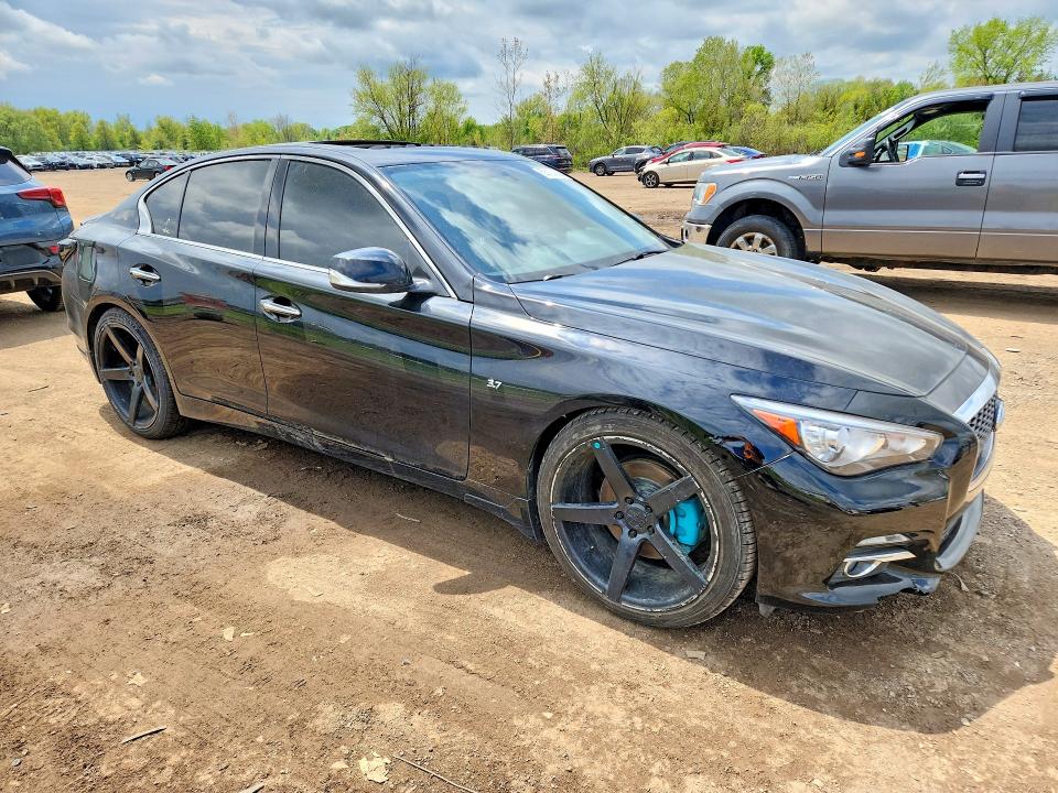 2015 Infiniti Q50 მანქანა იყიდება აუქციონზე, vin: JN1BV7AP3FM338592, აუქციონის ნომერი: 53101636