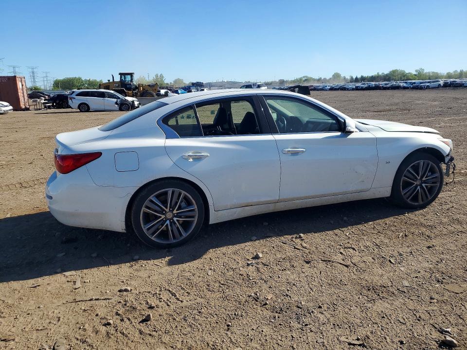 53225216 :رقم المزاد ، JN1BV7AR0FM394927 vin ، 2015 Infiniti Q50 مزاد بيع