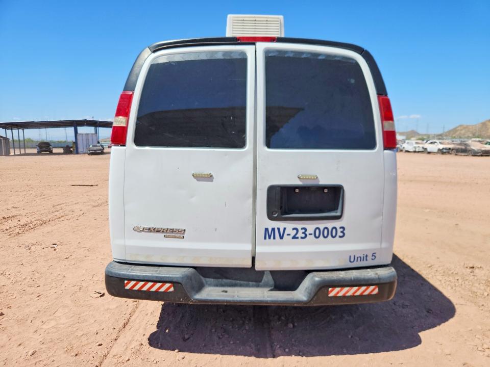 52518176 :رقم المزاد ، 1GCSGAFX9E1103028 vin ، 2014 Chevrolet Express G1500 مزاد بيع