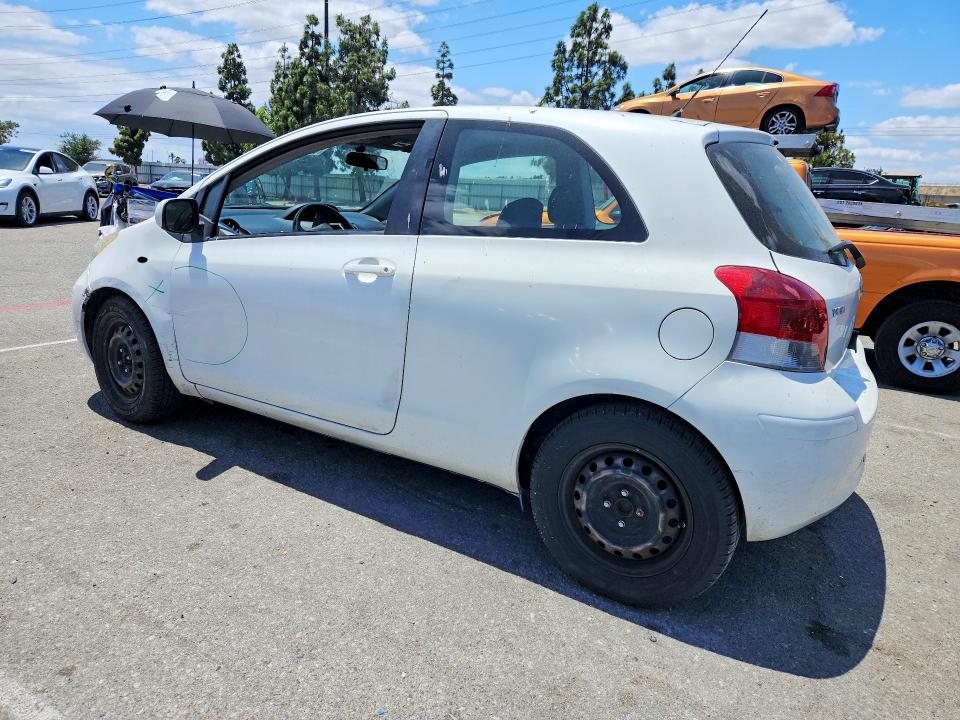 55054766 :رقم المزاد ، JTDJT4K31A5291168 vin ، 2010 Toyota Yaris مزاد بيع