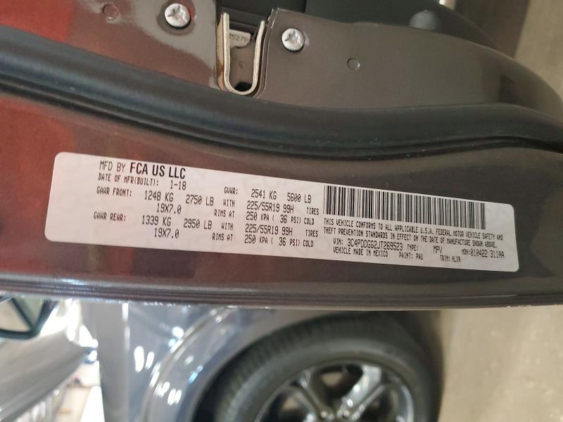 Продажа на аукционе авто 2018 Dodge Journey, vin: 3C4PDDGG2JT269523, номер лота: 54545976