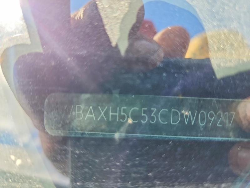 54916446 :رقم المزاد ، WBAXH5C53CDW09217 vin ، 2012 Bmw 528 مزاد بيع