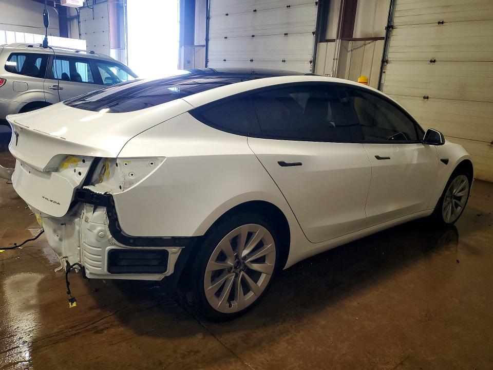 2022 Tesla Model 3 მანქანა იყიდება აუქციონზე, vin: 5YJ3E1EB9NF112903, აუქციონის ნომერი: 53265266